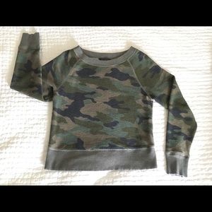 Banana Republic Camo Sweatshirt